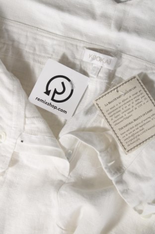 Γυναικείο παντελόνι Kookai, Μέγεθος L, Χρώμα Λευκό, Λινό, Τιμή 30,49 €