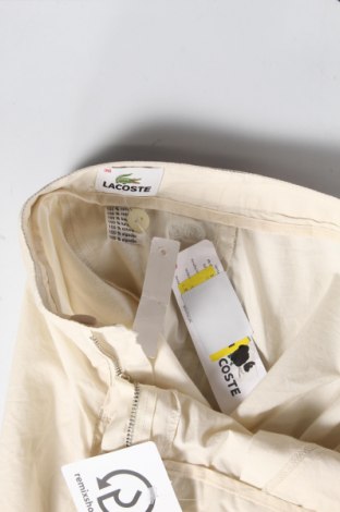 Γυναικείο παντελόνι Lacoste, Μέγεθος S, Χρώμα  Μπέζ, Βαμβάκι, Τιμή 74,48 €