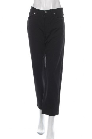 Дамски панталон Versace Jeans, Размер M, Цвят Черен, Цена 184,00 лв.