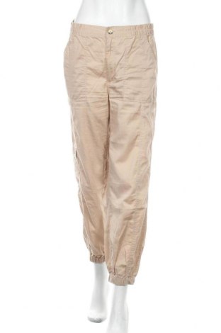 Дамски панталон Yfl Reserved, Размер M, Цвят Бежов, Цена 35,00 лв.