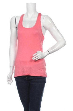 Damska koszulka na ramiączkach London, Rozmiar M, Kolor Różowy, 95% wiskoza, 5% elastyna, Cena 7,62 zł
