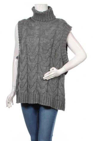 Γυναικείο πουλόβερ Pieces, Μέγεθος M, Χρώμα Γκρί, 94%ακρυλικό, 6% πολυαμίδη, Τιμή 31,18 €