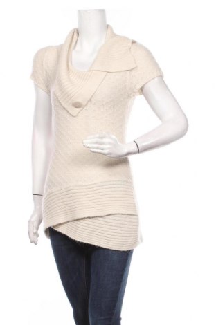 Дамски пуловер Smart Set, Размер M, Цвят Бежов, 87% акрил, 13% полиамид, Цена 5,04 лв.