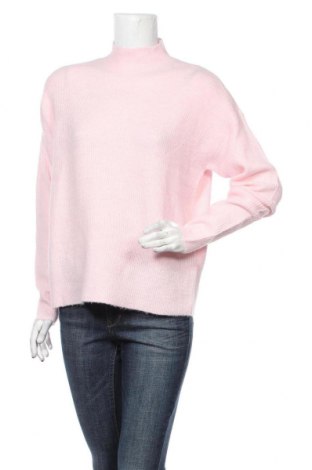 Дамски пуловер Vero Moda, Размер M, Цвят Розов, 74% акрил, 24% полиестер, 2% еластан, Цена 22,68 лв.