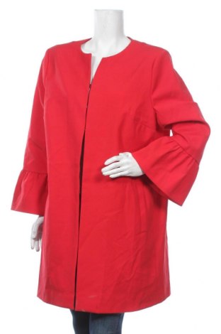 Palton de femei Comma,, Mărime XL, Culoare Roșu, 56% bumbac, 31% poliester, 13% elastan, Preț 177,14 Lei