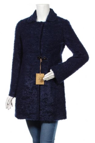 Dámský kabát  Fay, Velikost S, Barva Modrá, 65% mohair , 18% vlna, 16% polyamide, 1% elastan, Cena  14 555,00 Kč
