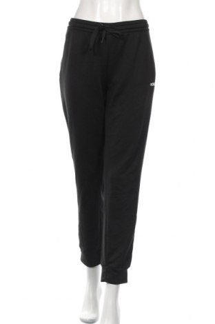 Γυναικείο αθλητικό παντελόνι Adidas, Μέγεθος XL, Χρώμα Μαύρο, Πολυεστέρας, Τιμή 27,28 €