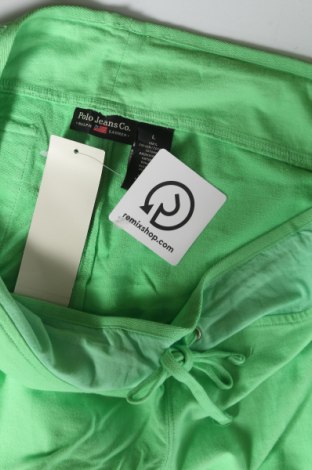 Γυναικείο αθλητικό παντελόνι Polo Jeans Company by Ralph Lauren, Μέγεθος L, Χρώμα Πράσινο, Βαμβάκι, Τιμή 24,58 €