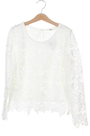 Kinder Shirt H&M, Größe 11-12y/ 152-158 cm, Farbe Weiß, Polyester, Preis 8,35 €