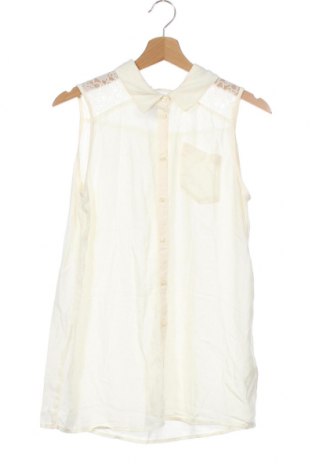 Kinderhemd H&M, Größe 14-15y/ 168-170 cm, Farbe Ecru, 100% Viskose, Preis 15,31 €