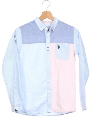Dziecięca koszula U.S. Polo Assn., Rozmiar 10-11y/ 146-152 cm, Kolor Niebieski, Bawełna, Cena 103,31 zł
