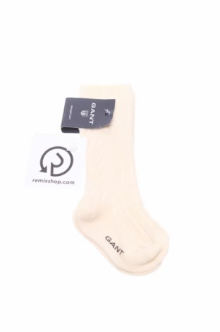Detské ponožky  Gant, Veľkosť 12-18m/ 80-86 cm, Farba Kremová, Vlna, polyamide, elastan, Cena  8,91 €