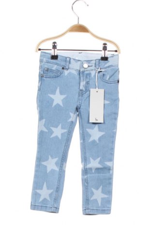 Dziecięce jeansy Stella McCartney Kids, Rozmiar 2-3y/ 98-104 cm, Kolor Niebieski, 98% bawełna, 2% elastyna, Cena 466,73 zł