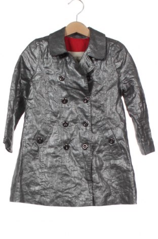 Dětský přechodný kabát  Burberry, Velikost 18-24m/ 86-98 cm, Barva Stříbrná, Len, Cena  4 081,00 Kč