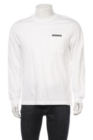 Męska bluzka Calvin Klein Jeans, Rozmiar M, Kolor Biały, Bawełna, Cena 158,86 zł