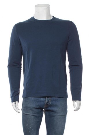 Bluză de bărbați Pepe Jeans, Mărime L, Culoare Albastru, 95% bumbac, 5% elastan, Preț 198,75 Lei