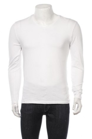 Ανδρική μπλούζα Zara, Μέγεθος M, Χρώμα Λευκό, Βαμβάκι, Τιμή 6,76 €