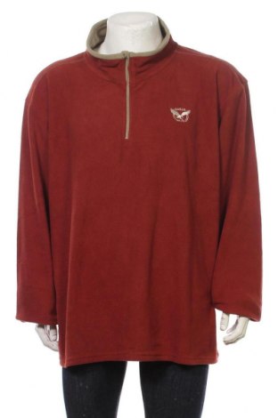 Herren Fleece Shirt Atlas For Men, Größe 4XL, Farbe Rot, Polyester, Preis 9,04 €