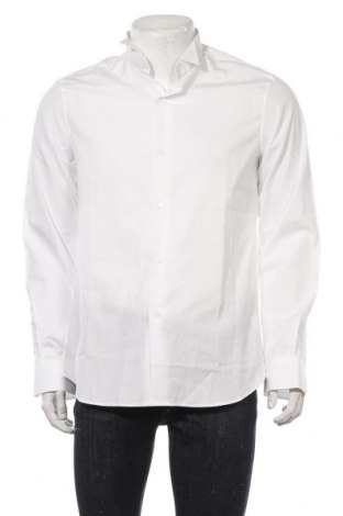 Мъжка риза Agnes B., Размер M, Цвят Бял, Памук, Цена 26,90 лв.
