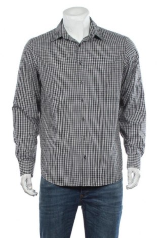 Мъжка риза Angelo Litrico, Размер M, Цвят Черен, 65% полиестер, 35% памук, Цена 9,56 лв.