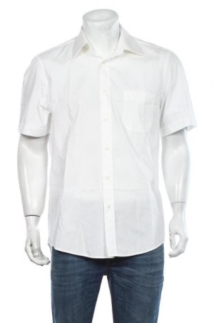 Ανδρικό πουκάμισο BOSS, Μέγεθος L, Χρώμα Λευκό, Βαμβάκι, Τιμή 20,04 €