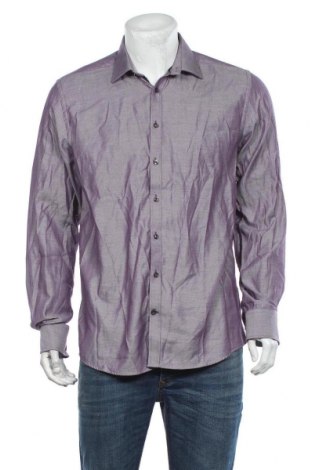 Ανδρικό πουκάμισο Bruun & Stengade, Μέγεθος L, Χρώμα Βιολετί, Βαμβάκι, Τιμή 11,14 €