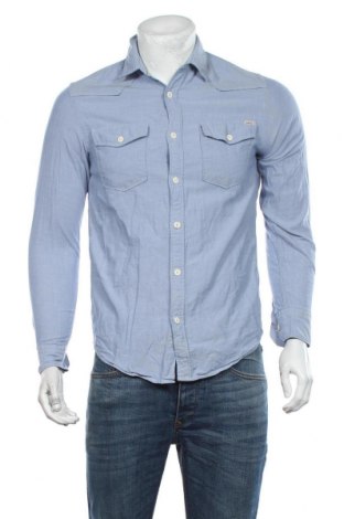 Ανδρικό πουκάμισο Jack & Jones, Μέγεθος S, Χρώμα Μπλέ, Βαμβάκι, Τιμή 10,52 €
