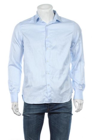Ανδρικό πουκάμισο Massimo Dutti, Μέγεθος M, Χρώμα Μπλέ, Βαμβάκι, Τιμή 28,45 €