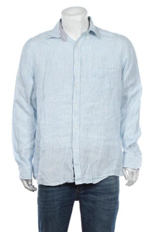 Мъжка риза Next, Размер XL, Цвят Бял, Лен, Цена 26,00 лв.
