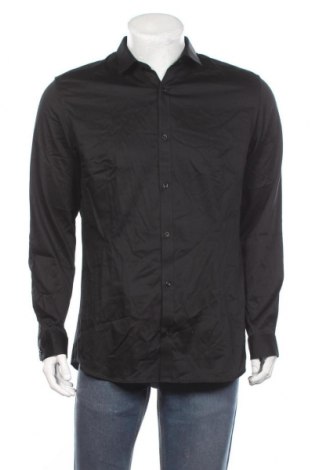 Pánska košeľa  Premium By Jack & Jones, Veľkosť XL, Farba Čierna, 98% bavlna, 2% elastan, Cena  14,10 €