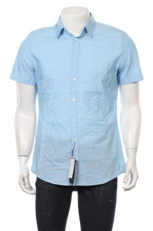 Ανδρικό πουκάμισο S.Oliver Black Label, Μέγεθος M, Χρώμα Μπλέ, Βαμβάκι, Τιμή 25,52 €