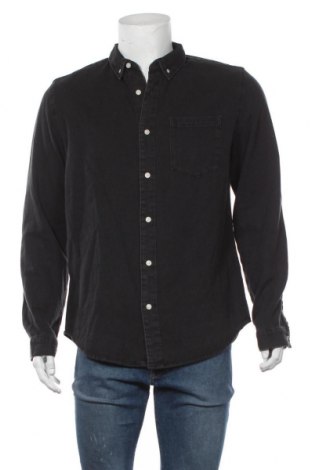 Herrenhemd Zara, Größe L, Farbe Grau, Baumwolle, Preis 9,04 €