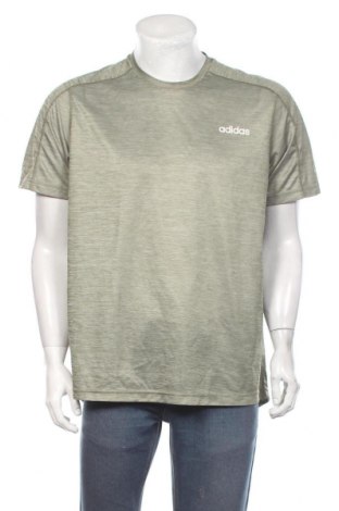 Ανδρικό t-shirt Adidas, Μέγεθος XL, Χρώμα Πράσινο, Πολυεστέρας, Τιμή 19,74 €
