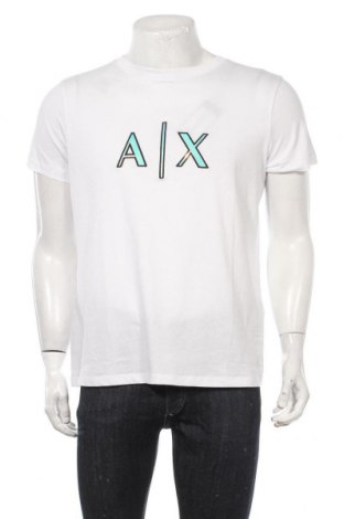 Pánske tričko  Armani Exchange, Veľkosť XL, Farba Biela, Bavlna, Cena  35,72 €