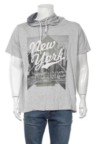 Herren T-Shirt Jean Pascale, Größe XXL, Farbe Grau, 95% Baumwolle, 5% Viskose, Preis 8,01 €