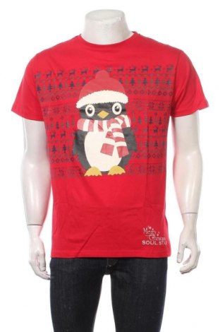 Pánské tričko  Soulstar, Velikost XL, Barva Červená, Bavlna, Cena  199,00 Kč