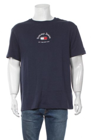 Pánské tričko  Tommy Hilfiger, Velikost XL, Barva Modrá, Bavlna, Cena  802,00 Kč