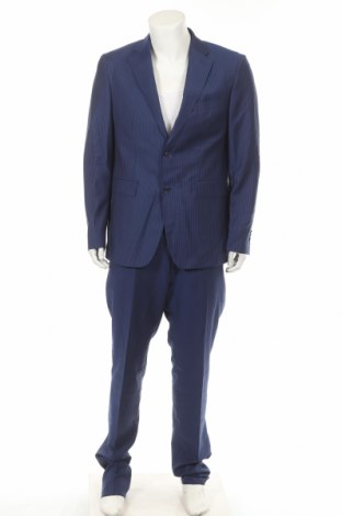 Pánsky oblek  Boggi, Veľkosť L, Farba Modrá, Vlna, Cena  143,66 €