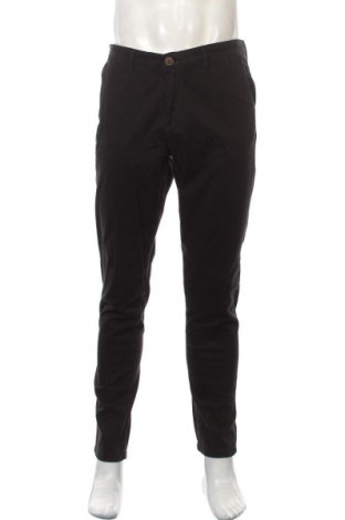 Мъжки панталон Jack & Jones, Размер L, Цвят Черен, 98% памук, 2% еластан, Цена 47,52 лв.