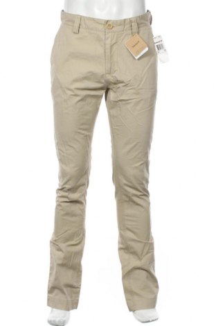 Мъжки панталон Timberland, Размер M, Цвят Бежов, Памук, Цена 67,60 лв.