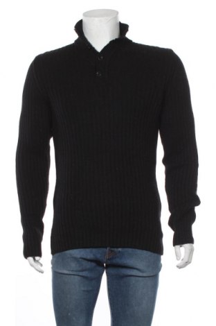 Мъжки пуловер Cool Water, Размер XL, Цвят Черен, 50% вълна, 5% вискоза, 25% полиамид, Цена 26,88 лв.