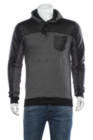 Herren Sweatshirt, Größe L, Farbe Grau, 65% Polyester, 30% Baumwolle, 5% Elastan, Preis 13,22 €
