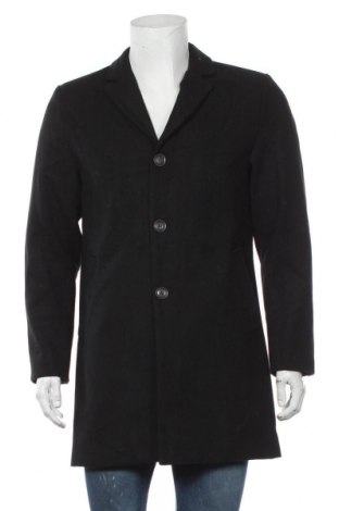 Pánský kabát  Nominal, Velikost M, Barva Černá, 95% polyester, 5% vlna, Cena  1 302,00 Kč