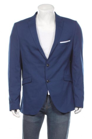 Herren Sakko Selected Homme, Größe XL, Farbe Blau, 49% Polyester, 49% Viskose, 2% Elastan, Preis 19,48 €