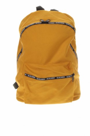 Plecak S.Oliver, Kolor Żółty, Materiał tekstylny, Cena 130,74 zł