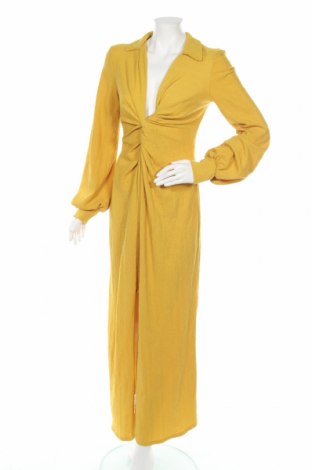 Šaty  ASOS, Veľkosť M, Farba Žltá, 97% polyester, 3% elastan, Cena  24,78 €