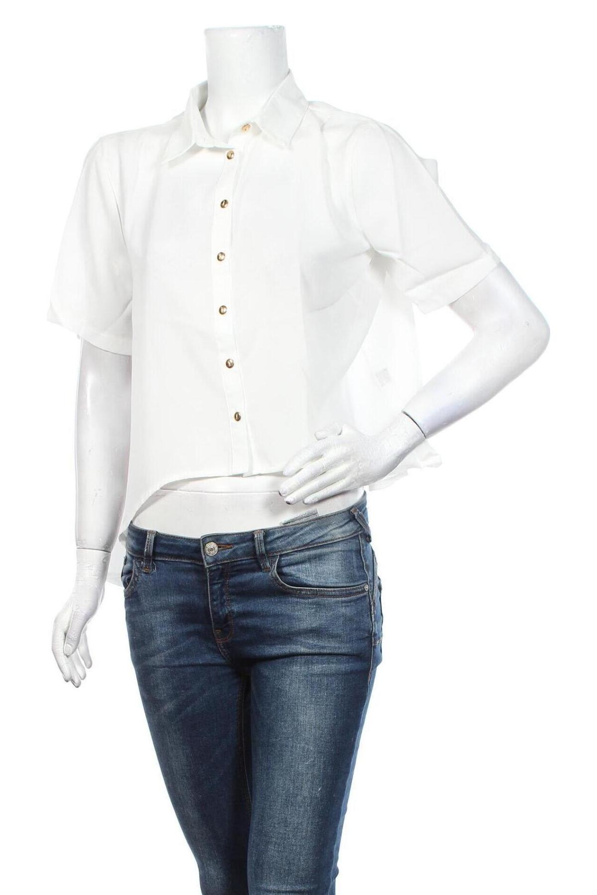 Дамска риза Diffuse, Размер M, Цвят Бял, Цена 9,79 лв.