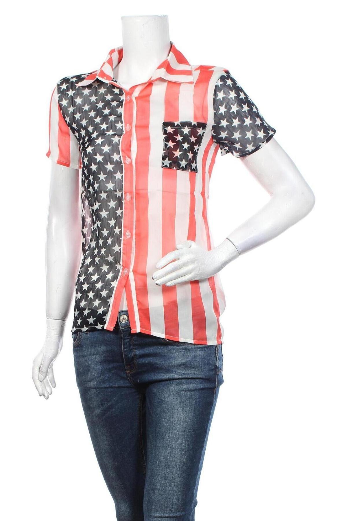 Γυναικείο πουκάμισο Missguided, Μέγεθος M, Χρώμα Πολύχρωμο, Τιμή 30,41 €
