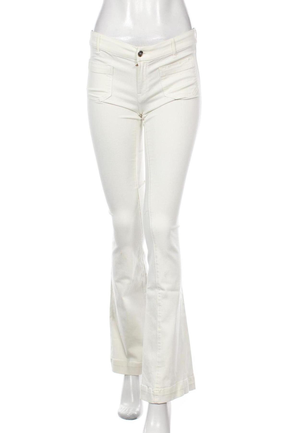 Γυναικείο παντελόνι The Seafarer, Μέγεθος S, Χρώμα Λευκό, 92% βαμβάκι, 8% ελαστάνη, Τιμή 80,21 €
