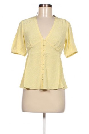 Дамска риза Samsoe & Samsoe, Размер S, Цвят Жълт, Цена 9,20 лв.